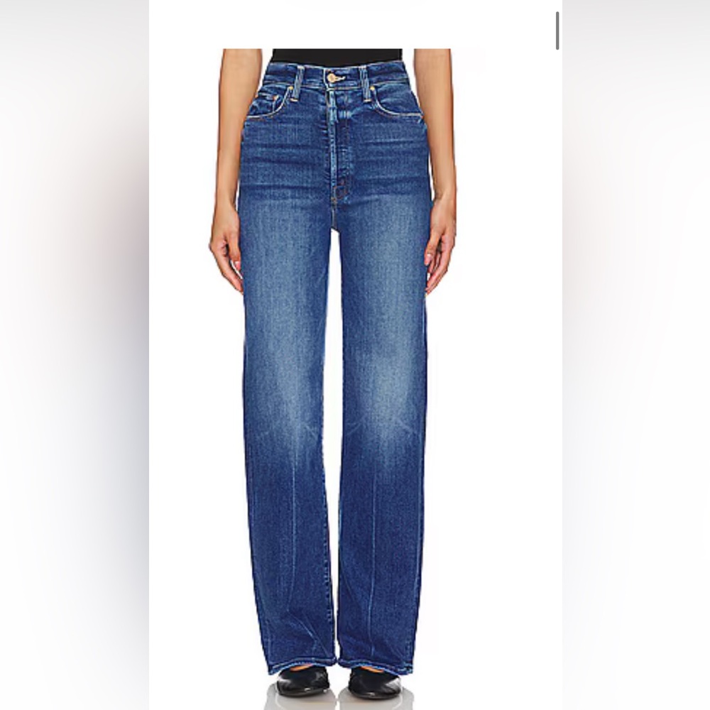MOTHER Blue Flare & Wide Leg Jeans